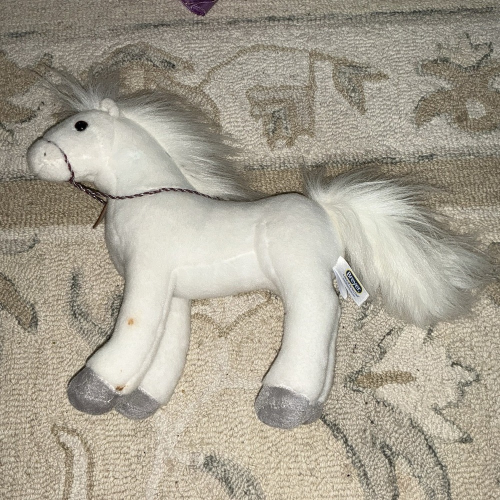Breyer & Aurora White Arabian A Horse of My Very Own 11" Plush Stuffed Toy 2019
